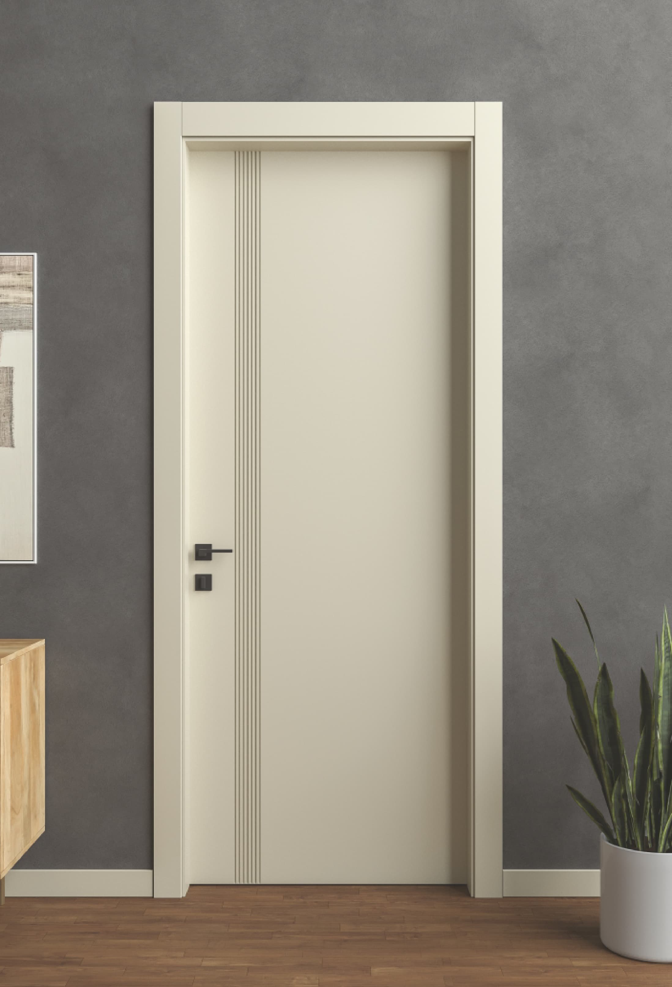 Roma Soft Touch Mink interior door